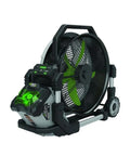 Go To Outdoor Mist Cooling Fan With 18 Inch Blade, 5 Speed Settings, Delivers Up To 5,000 CFM, Two Misting Modes, Telescopic Handle