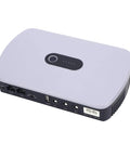 Heavy Duty 10400mAh UPS Battery Backup For Router Modem And Security Cameras with various ports for connectivity.