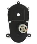 Quiet Electric Steering Gearbox For Kids Ride On Cars, High RPM 5600, 12V Replacement Motor With Low Noise, black durable part