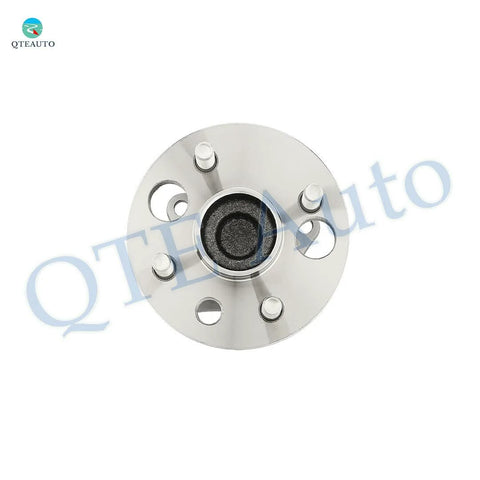 Set Of Four Front And Rear Wheel Hub Bearing Assemblies Replacement For 1998 2002 Chevrolet Prizm Non ABS 1993 1997 GEO Prizm 1993 2002 Toyota Corolla Non ABS, showing a silver hub bearing top view