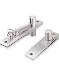 360 Degree Stainless Steel Rotating Door Hinges for Hidden Cabinets and Wooden Doors, Invisible Pivot Hardware