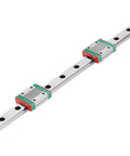 High Precision Linear Rail Guide 250mm Long 12mm Wide For Automatic Equipment 4 Point Load Bearing Slide Blocks With Lubrication System