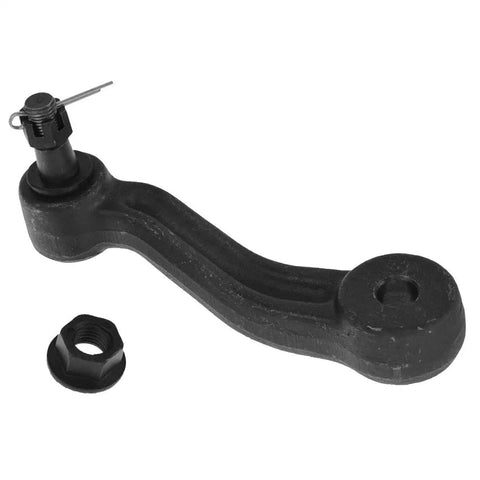 Heavy Duty 12 Piece Steering Suspension Front End Kit With Ball Joints Tie Rods Wheel Hubs Pitman Arm for 1999 2000 Chevy K2500, pitman arm detail.