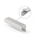 Adhesive Cabinet Pulls 5 Pack 3 To 9 Sixteen Inch Length Covers 3 Inch Hole Center No Drill Finger Pulls Stick On Cabinet Handles