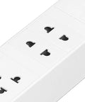 Kickass Smart Power Strip Featuring Four AC Outlets USBC Fast Charger BLE Remote Switch showing multiple AC sockets.