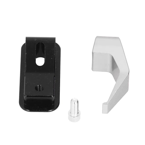 Electric Scooter Hook Aluminum Alloy Front Hanger For Motorcycles, Electric Vehicles, And Mountain Bikes Super Sturdy Storage Mount Silver Finish Rust Resistant Easy Install