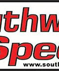 Southwest Speed logo on a rectangular sign with red text and website URL.