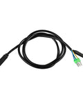 Top Tier 65cm 9 Pin Motor Extension Cable For Bafang Hub E-Bike Front Or Rear Wheel Upgrades Featuring Secure Plug And High Purity Copper Wiring For Ultimate Ride Performance, black 9 pin cable