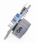 Side view of Carbon Monoxide Sensor Module With Analog Output And TTL Signal For DIYers CO Detector Module Double Sided PCB