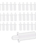 No Grunt Work Needed Spring Loaded Shutter Repair Pins For Plantation Blinds 30 Piece Replacement Kit white spring loaded pins displayed