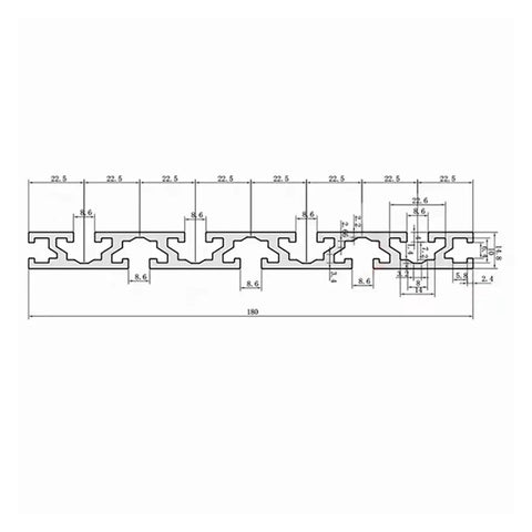Top Tier 550 Millimeter Anodized Aluminum Profile Extrusion For Cnc And 3D Printer Workshop Builds Featuring Heavy Duty 15180 Diy Frame Linear Rail Built Tough For Real Projects