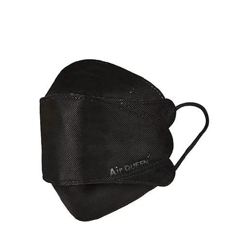Black Nano Fiber Filter Face Mask For Adults With Individually Wrapped Packs, Lightweight And Breathable Safety Mask, Made In Korea