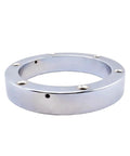Keep Your Machine Running Smooth With This Heavy Duty CNC Spindle Cooling Ring Featuring 360 Degree Water Spray High Pressure Coolant Flow Clears Iron Chips Fast To Keep Your Rig Ice Cold Today, chrome cooling ring with mounting holes.