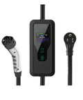 Level 2 Portable EV Charger 32 Amp 220 240 V NEMA 6-50 Plug 16.4 ft Cable Fast Home And Travel EVSE For Electric Cars IEC 62196-2 Compatible