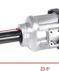 Heavy Duty One Inch Pneumatic Air Impact Wrench Packing Nineteen Hundred Foot Pounds Of Kick For Pro Garages and Tire Changes with extended anvil