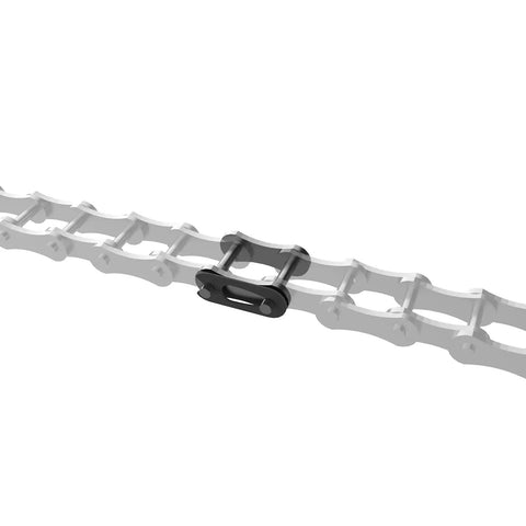 Beefed Up Heavy Duty Sliding Gate Chain Extension Kit With One Connector For Gate Motors One Half Inch Pitch ANSI 41