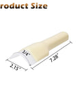 3/4 Inch Outside Bull Nose Corner Trowel For Drywall And Plaster Finishing Cream Plastic Handle Flexible Steel Blade size details