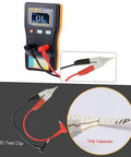 Pro Grade Capacitor ESR And Ohm Meter V2 With Auto Ranging 0.001 To 100.0 Ohms, SMD Test Clip, In Circuit Testing image.