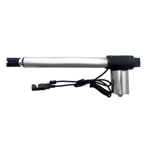JLDQ-19.415.205D04 Linear Actuator Replacement for Electric Sofas, Lift Chairs, Power Recliners, side view, dual cable setup.