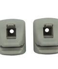 Sun Visor Clip For Ford Focus 2000 2001 2002 2003 2004 Gray 2 Pack Retainer Clip YS4Z5404132AAA front view