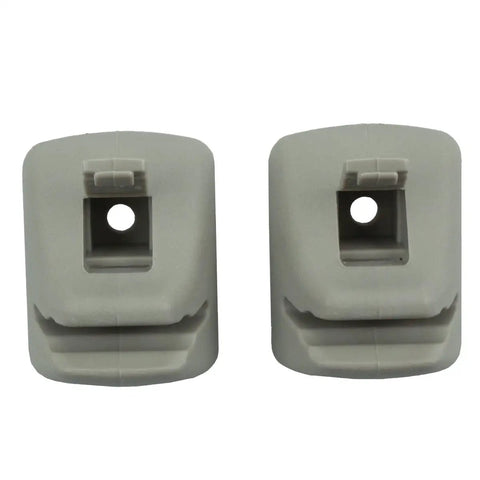 Sun Visor Clip For Ford Focus 2000 2001 2002 2003 2004 Gray 2 Pack Retainer Clip YS4Z5404132AAA front view