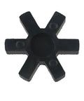 Heavy Duty Rubber Spider Insert For L Jaw Couplings L-150 3.7 Inch Urethane Hub Buffer For Industrial Torque Transmission And Vibration Damping Built To Last Flexible Yet Stable, black