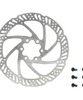 160Mm Bike Disc Brake Rotor With 6 Torx Bolts Included For Mountain Road EBike BMX TR160 24 Series Stainless Steel
