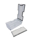 Replacement Dustbin For Roborock S8 Pro Ultra Robot Vacuum Dust Box Storage Container To Collect Dirt Debris and Dust Effortlessly with lid open.