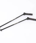 Arrma One Fifth Kraton Outcast Eight S EXB Driveshaft Upgrade Alloy Steel 60 Percent Harder Front And Rear Driveshafts Replaces ARA310926 Two Piece Set For Beefier RC Truck Performance, 182mm steel shafts