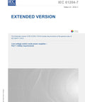 Low Voltage Switch Mode Power Supplies Safety Requirements Part 7 Edition 2.0 EN 2016 EXV Extended Version book cover