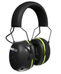 Noise Isolating Bluetooth Earmuffs For Worksite, Boss Level Comfort, 24 dB NRR Noise Reduction, Safemax 85 dB Volume Limit