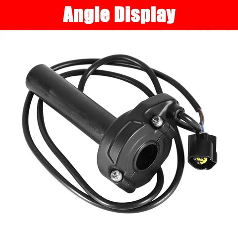 Throttle Grip Kit With Handle Cable And Rolling Bearing For Sur Ron Electric Dirt Bikes X160 X260 Light Bee Smooth Throttle Response Easy Install Plug And Play Durable Grips For Off Road Adventures
