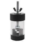 Guitar Knob And Bushing Puller Tool For Removing Knobs And Bridge Studs With Rubberized Base To Protect Finish, Pro Grade Steel
