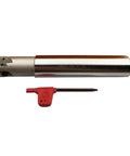 LNMU03 C25 25 150 4T Fast Feed Rough Milling Cutter with wrench, metal tool for carbide inserts and precise metal removal