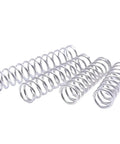 Customizable 304 Stainless Steel Compression Springs with two to four millimeter wire diameter view of three springs