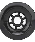 Electric Scooter Tires 90mm PU 80A Shockproof Wheels for DIY Skateboards and Longboards, 52mm Wide, Black Replacement