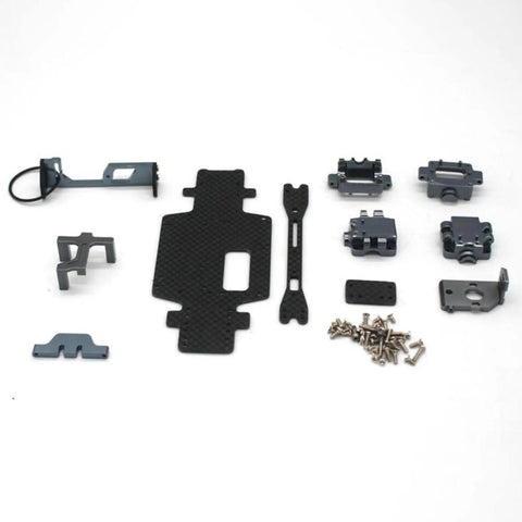 Carbon Fiber Chassis Motor Mount Plate For WLtoys K989 284131 RC 1 By 28 Scale Beefed Up Upgrade Kit parts and components