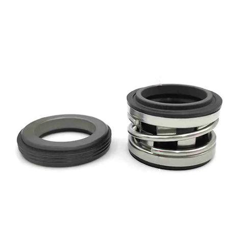 Premium Mechanical Seal For Water Pump With Ceramic Carbon Ring Fits 8mm To 32mm Shaft Dia, includes coil spring design.