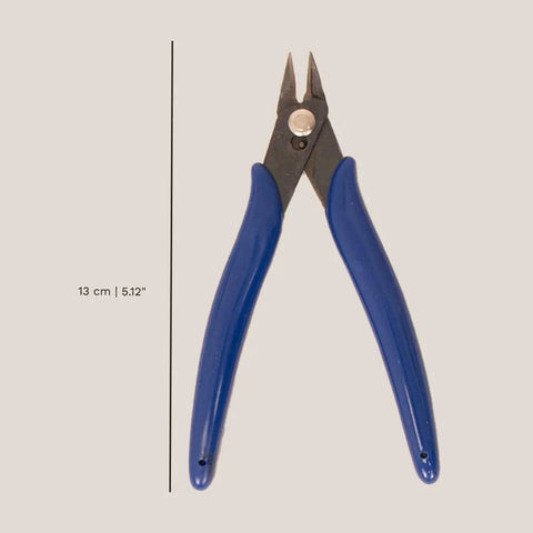 Ergonomic pliers from Eight Piece Model Tool Kit For Getting Started Pro Grade Hobby Starter Set for miniatures.