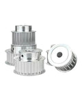 Rugged Heavy Duty HTD 8M Timing Pulley With A Solid 60 Tooth Build And 30mm Width, multiple units displayed.