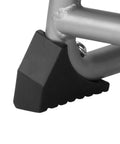 Heavy-duty rubber foot attachment for Badass 7 Inch Portable Wet Tile Saw With Tough Stainless Steel Table and Smooth Miter Guide.