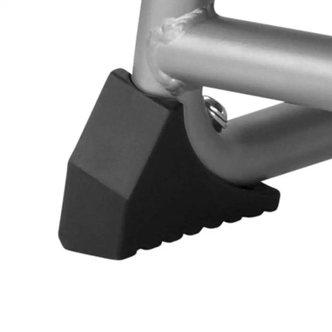 Heavy-duty rubber foot attachment for Badass 7 Inch Portable Wet Tile Saw With Tough Stainless Steel Table and Smooth Miter Guide.
