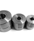 Dimple Die Set, 3 Piece, One Half Inch, Three Quarter Inch, One Inch, Bolt Together Or Hydraulic Press, SAE 8620 Steel, Made In USA