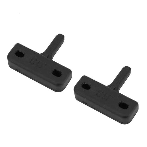 Two Pack Greenhouse Window Stay Kit for Secure, No Fuss Windows and Vents, Sturdy Plastic Fasteners With Flat Pegs, Easy Install, Adds Security and Prevents Damage to Your Garden Shelter