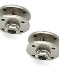 360 Degree Rotating Damping Shaft Disc Type Rotary Damper With Adjustable Angle Stop Mechanism Two Piece Set Heavy Duty Metal Hinge