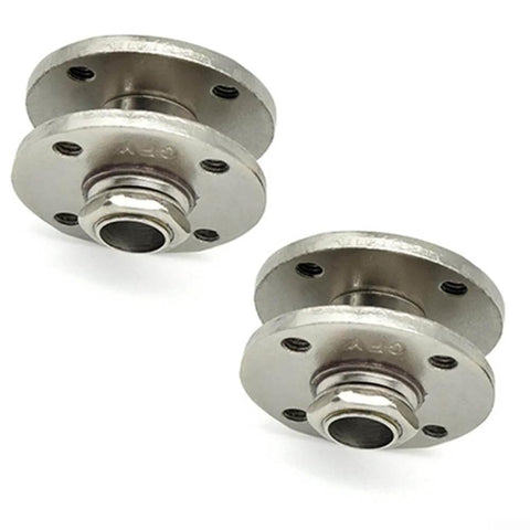 360 Degree Rotating Damping Shaft Disc Type Rotary Damper With Adjustable Angle Stop Mechanism Two Piece Set Heavy Duty Metal Hinge