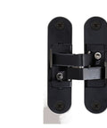 Hidden Cross Hinge For Wooden Doors And Cabinets 3D Adjustable 180 Degree Invisible Butt Hinge Flat Folding Design With Concealed Hardware