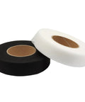 Iron On Hemming Tape 1 Inch Wide No Sew Adhesive For Pants, Clothing, And DIY Crafts, 140 Yards Total Black And White Pack