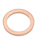 M12 Flat Washers Copper Drain Plug Gaskets Oil Crush Ring 25 Pack round copper washer for engine drains and fittings