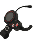 Electric Scooter LCD Display Panel With USB Port And 6 Pin Connector Replacement Thumb Throttle Controller Waterproof ABS Dashboard